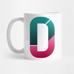 Letter D Mug